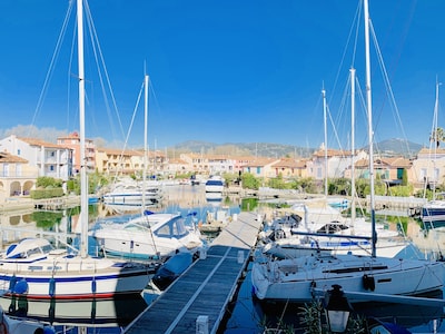 Port Grimaud Bay of St Tropez Beautiful apartment overlooking marina