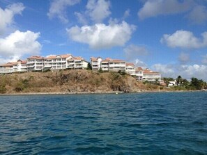 Residence view from the sea