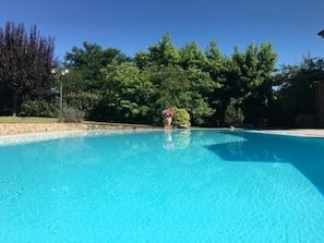 Panoramic of the pool