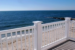 Oceanfront duplex sleeping 6-breathtaking views of Nantucket Sound