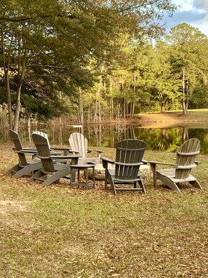 Beautiful place to sit and enjoy the outdoors.