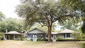 Back of our home. Gazebo on the left.