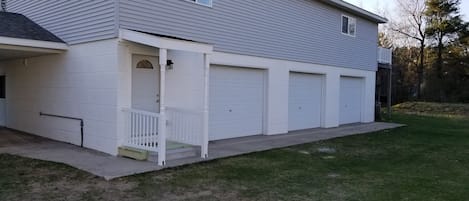 Private entrance into apartment.