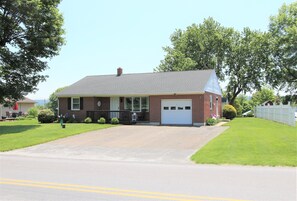 Exterior view of the house 