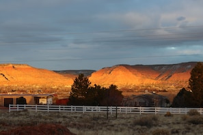 Vue depuis l’hébergement