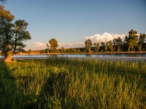 View of river from front deck