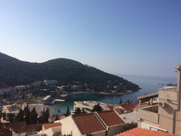 Vue depuis l’hébergement