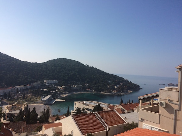 Vue depuis l’hébergement