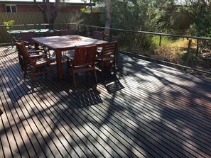 Outdoor decking area