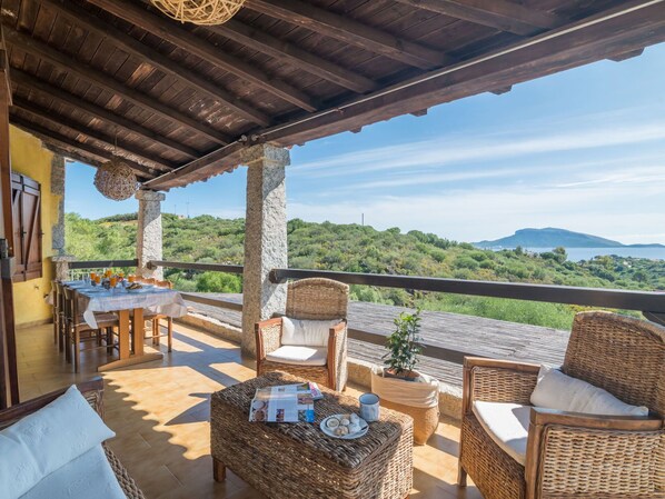 Sky, Property, Plant, Azure, Shade, Wood, Interior Design, Tree, Cottage, Leisure