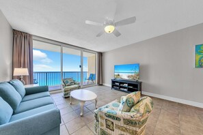 Living room with stunning views