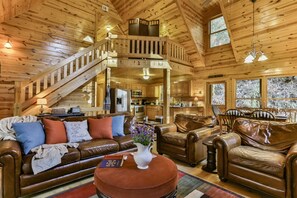 open floor plan living area