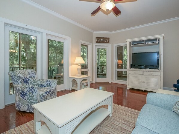 Living Room with All New Furniture at 8123 Wendover Dunes