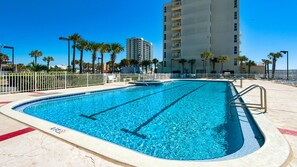 Take a dip in the community pool