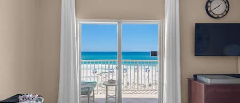 Balcony with gulf view