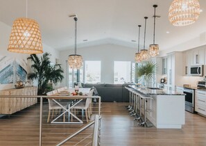  Kitchen and Dining - your view as you step into living space