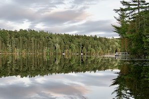 Another still morning. (The dock is on the right)
