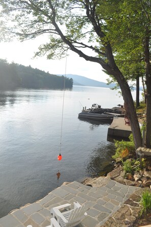 Looking north from deck