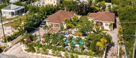 Bird's Eye View of Sun and Sea Villas.