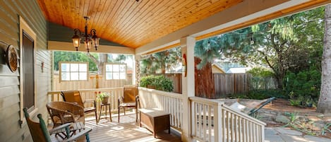 Back deck, created for relaxing!