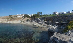 beach: 1 minute walk from the house