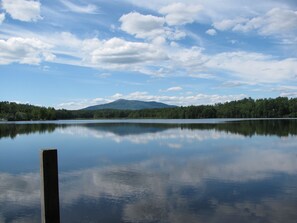 The view from the dock