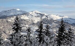 View of Giffre Valley from our Balcony