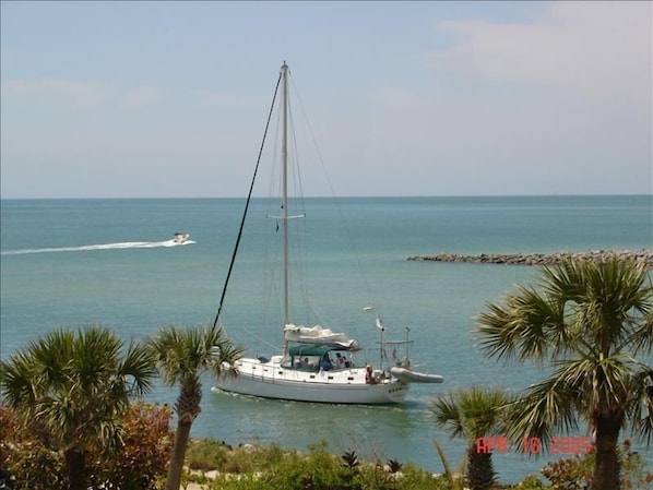 View from the balcony