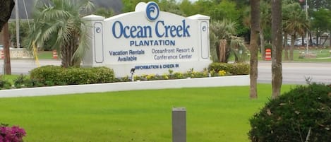 Ocean Creek Entrance 