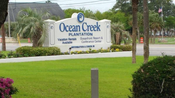 Ocean Creek Entrance 