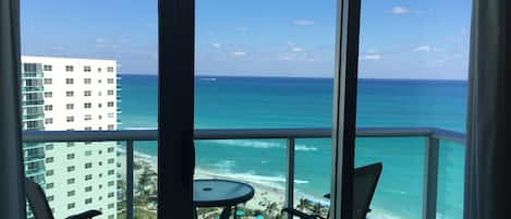 Enjoy the ocean breeze from your balcony. YES this is view is all yours! 