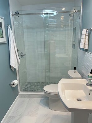 Completely updated bathroom