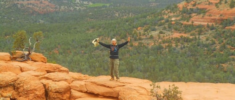 This is Devils Bridge~ easy walking hike to get to this breathtaking place.  