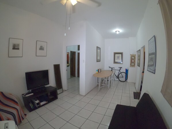 Open and spacious apartment. High Ceilings. Very private, NEAR EVERYTHING!!!