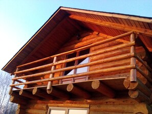 view of the balcony.