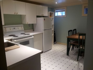 Spacious and bright kitchen