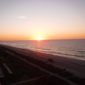 Morning view from our balcony 