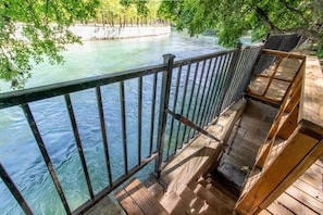 Comal River stair access