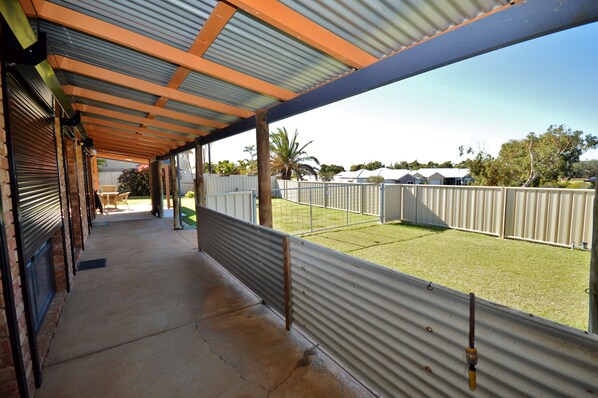 Front lawn area.