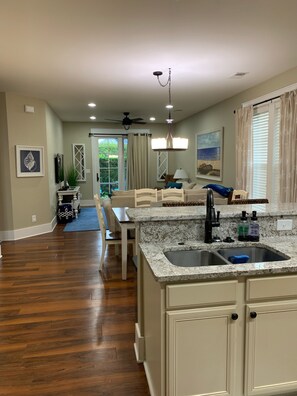 Kitchen & Living Room July 2021 - new kitchen faucet & living room fan 