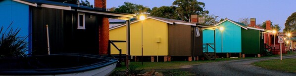Front of property – evening/night