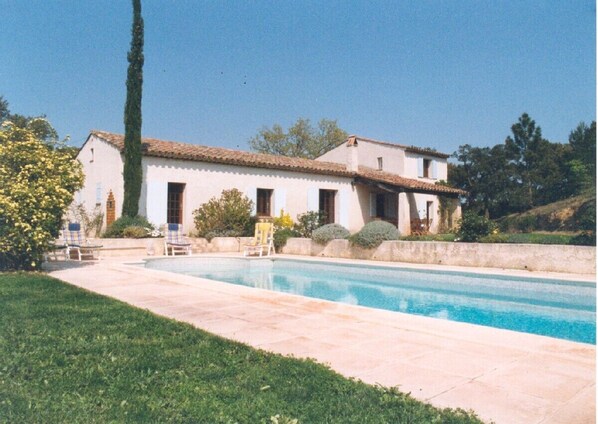 House and Pool from South