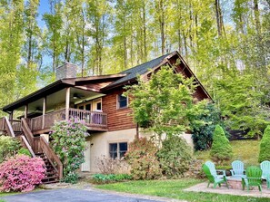 Welcome to beautiful Mt Mitchell View log cabin