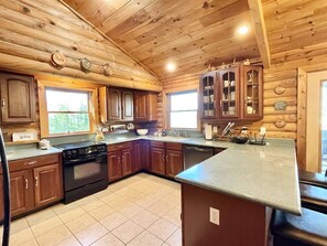 Spacious kitchen