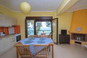 Kitchen and dining area