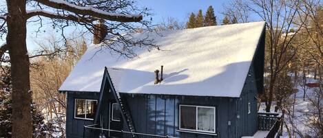 CABIN FRONT (WINTER)