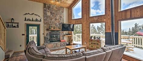Angel Fire Vacation Rental | 4BR | 3BA | 2,663 Sq Ft | Stairs Required