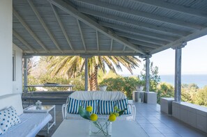 Sitting area in the balcony 