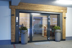 Interior entrance