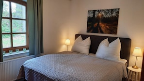 Sleeping area. Bedroom